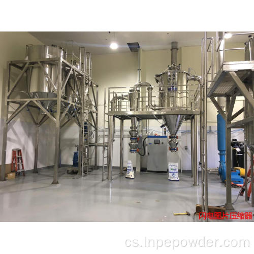 Broušení superjemného prášku proteinového prášku